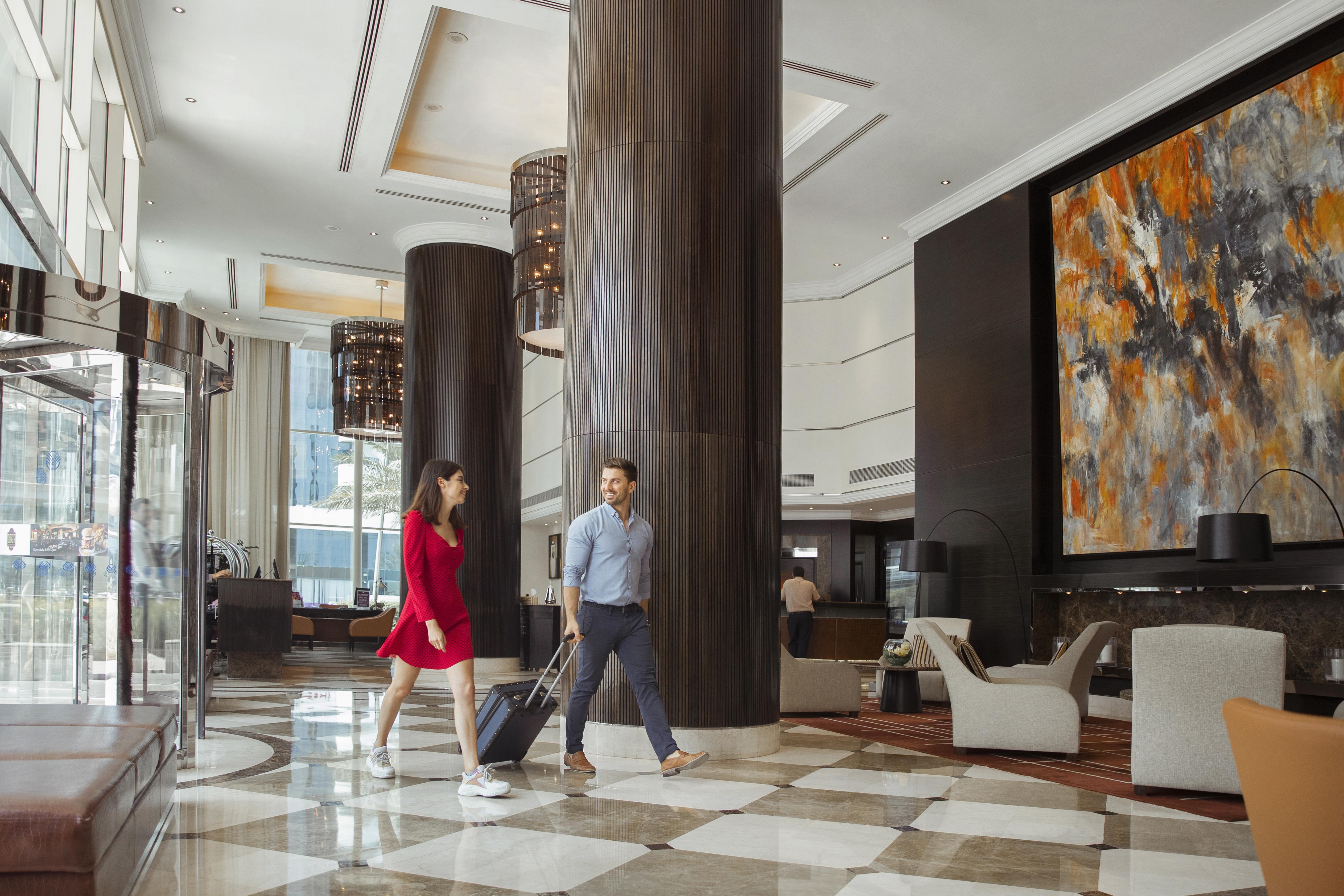 Towers Rotana - Dubai Hotel Bagian luar foto